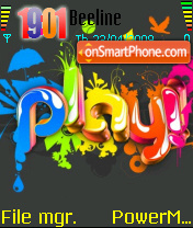Play 02 tema screenshot
