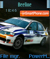 Скриншот темы Super Drift Car