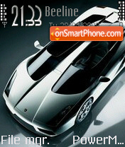 Lamborghini Concept tema screenshot