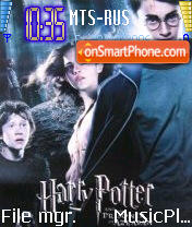 Скриншот темы Harry Potter 3