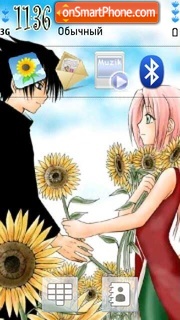 Capture d'écran Anime Love 04 thème