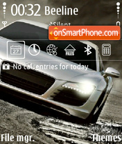 Capture d'écran Audi R8 12 thème