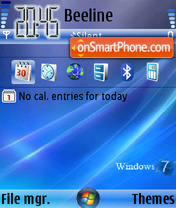 Win7 tema screenshot