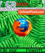 Скриншот темы Exteme Firefox