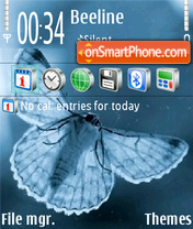 Capture d'écran Butterfly 141 thème