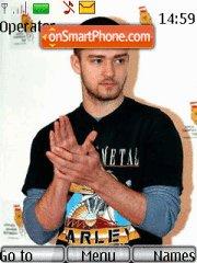 Capture d'écran Timberlake thème