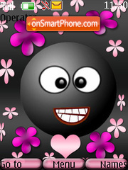 Cute Smiley tema screenshot