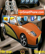 Capture d'écran Fiat QP Sport thème