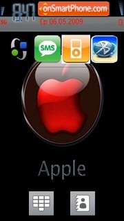 IPhone Theme 01 es el tema de pantalla