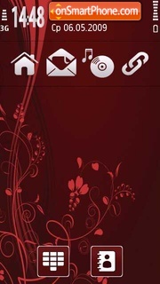 Red New tema screenshot