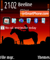 Capture d'écran CowBoy FP2 DI thème