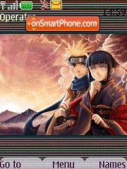 Hinata And Naruto theme screenshot