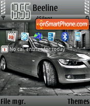 Capture d'écran BMW 2011 thème