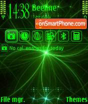 Greenneon v2 tema screenshot