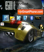 Need For Speed Carbon Cars tema screenshot