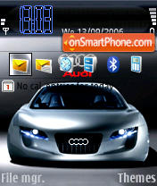 Audi RSQ theme screenshot