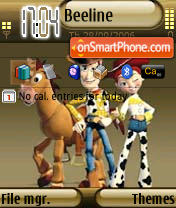 Toy Story 2 tema screenshot