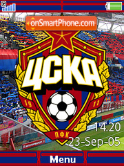 Скриншот темы PFC CSKA K850