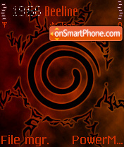 Naruto Seal Version2 theme screenshot