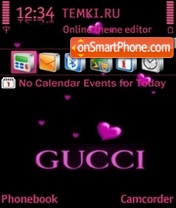 Gucci 11 tema screenshot