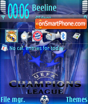 Champions League 05 es el tema de pantalla