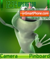 Frog tema screenshot