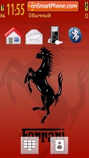 Ferrari Red 01 Theme-Screenshot