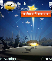 Christmas Night theme screenshot