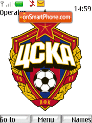 Скриншот темы PFC CSKA