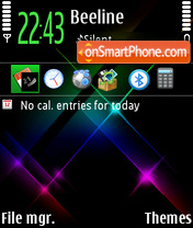 Stars 08 theme screenshot