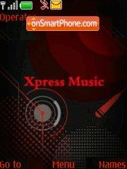 Скриншот темы Xpress Music New