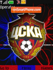 Скриншот темы PFC CSKA Moskow