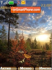 Morning Landscape tema screenshot