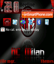 Ac milan 13 es el tema de pantalla