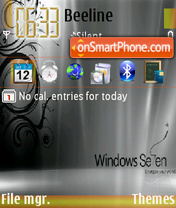 Windows7 03 es el tema de pantalla