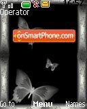 Black Butterfly theme screenshot