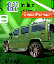 Скриншот темы Hummer 05