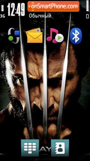 Capture d'écran Wolverine 05 thème