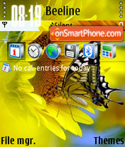 Butterfly Summer Theme-Screenshot