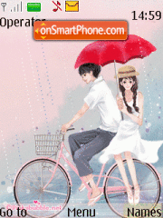 Boy n girl tema screenshot