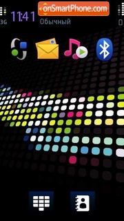 Скриншот темы Color Dots 5th Edition