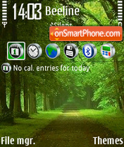 Green Nature 02 theme screenshot