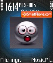 Emot Shock theme screenshot