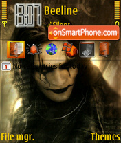 The Crow tema screenshot