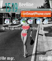 Madonna tema screenshot