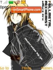 Edward Elric The Fullmetal Alchemist theme screenshot