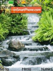 Waterfall tema screenshot