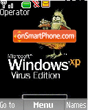 Скриншот темы Windows Virus