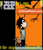 Spook tema screenshot