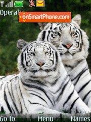 Скриншот темы White Tiger